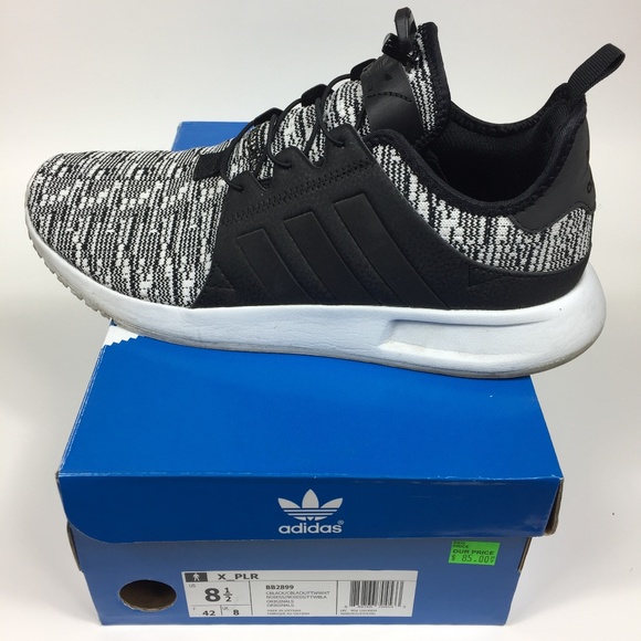 adidas Other - Mens 8.5 Adidas X_PLR Black/White Digi Pattern